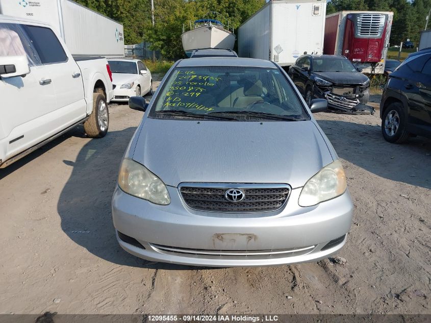 2005 Toyota Corolla Ce VIN: 2T1BR32E75C850875 Lot: 12095455