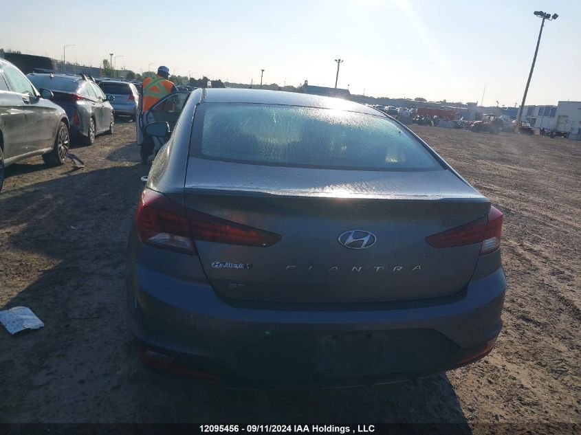 2019 Hyundai Elantra Essential VIN: KMHD74LF9KU786098 Lot: 12095456