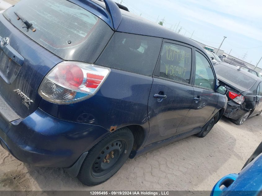 2006 Toyota Corolla Matrix Xr VIN: 2T1KR32E46C560417 Lot: 12095495