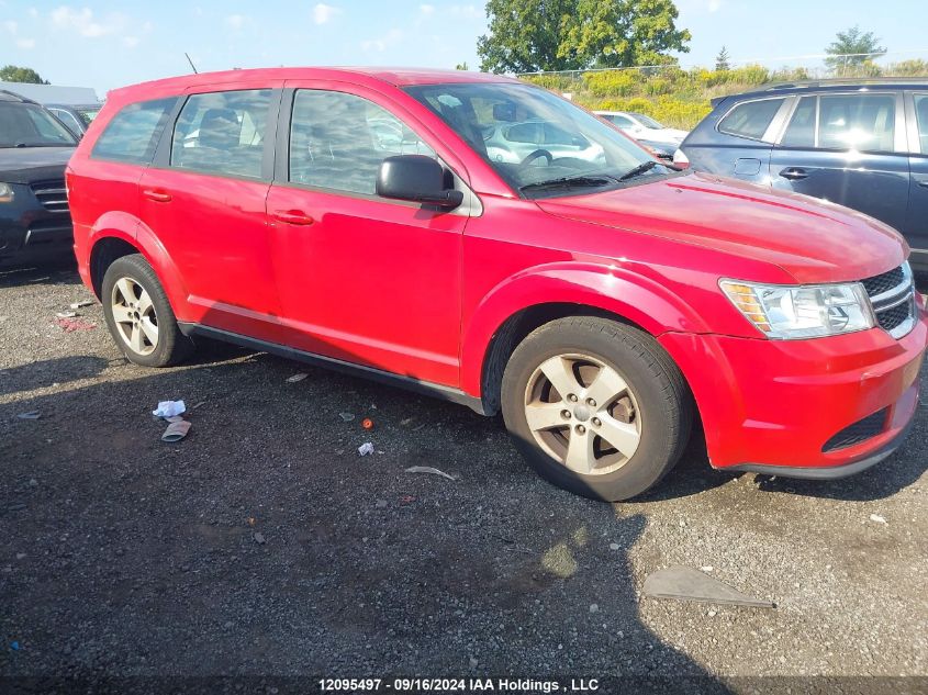 2013 Dodge Journey Se VIN: 3C4PDCAB9DT505760 Lot: 12095497