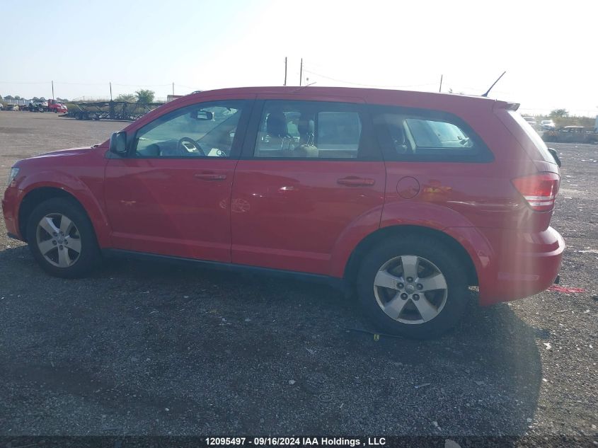 2013 Dodge Journey Se VIN: 3C4PDCAB9DT505760 Lot: 12095497