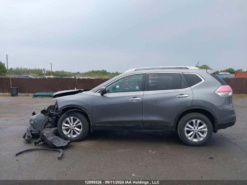 2015 Nissan Rogue VIN: 5N1AT2MV7FC916755 Lot: 12095526