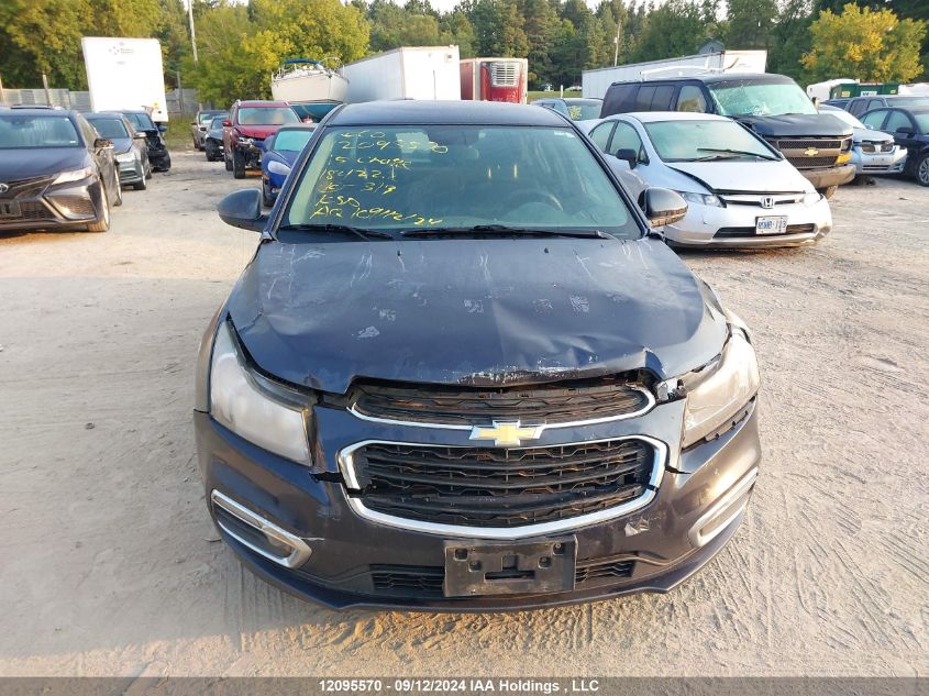 2015 Chevrolet Cruze VIN: 1G1PC5SB0F7184222 Lot: 12095570