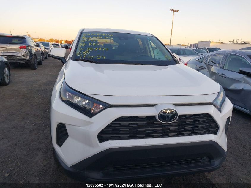 2022 Toyota Rav4 Le VIN: 2T3B1RFVXNW253875 Lot: 12095582