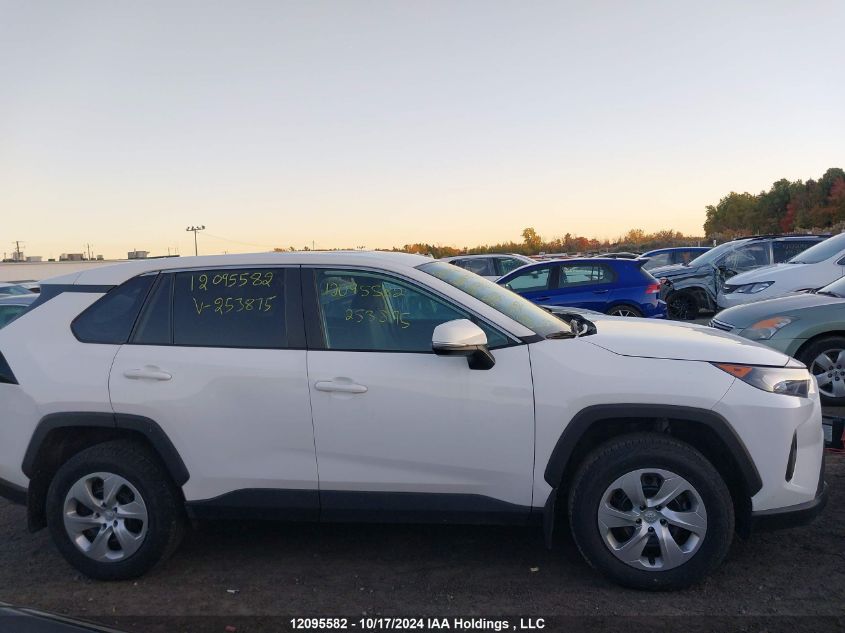 2022 Toyota Rav4 Le VIN: 2T3B1RFVXNW253875 Lot: 12095582