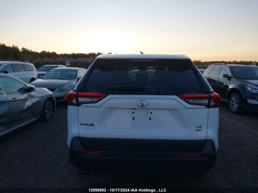 2022 Toyota Rav4 Le VIN: 2T3B1RFVXNW253875 Lot: 12095582