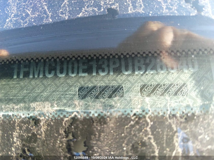 2023 Ford Escape VIN: 1FMCU0E13PUB28640 Lot: 12095589