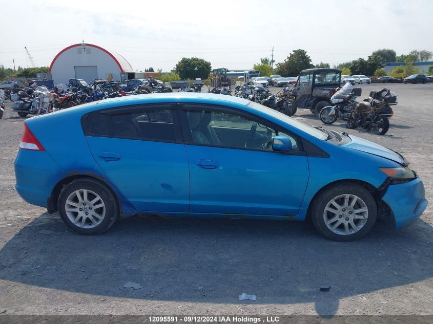 2010 Honda Insight VIN: JHMZE2H79AS801617 Lot: 12095591