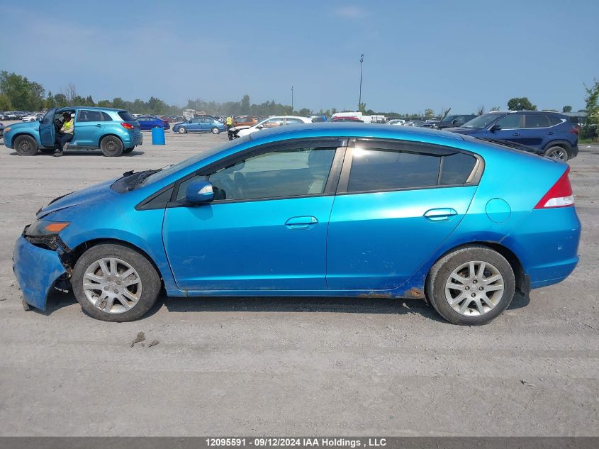 2010 Honda Insight VIN: JHMZE2H79AS801617 Lot: 12095591