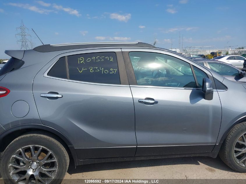 2019 Buick Encore Sport Touring VIN: KL4CJ1SB0KB834057 Lot: 12095592