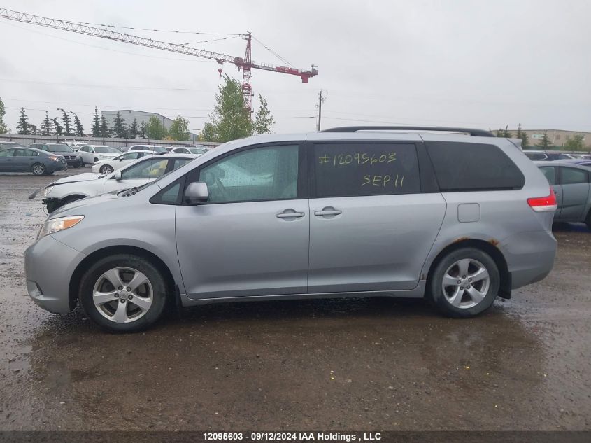 2011 Toyota Sienna Le VIN: 5TDKK3DCXBS058870 Lot: 12095603