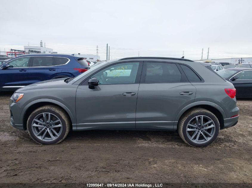 2024 Audi Q3 VIN: WA1AUCF39R1050571 Lot: 12095647