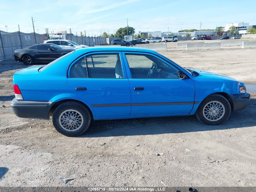 1998 Toyota Tercel Ce VIN: JT2BC53L6W0331637 Lot: 12095715