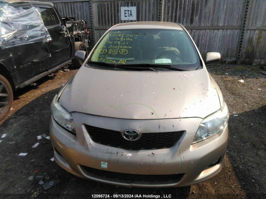 2010 Toyota Corolla Le VIN: 2T1BU4EE7AC367901 Lot: 12095724