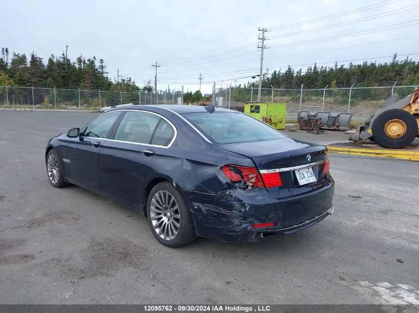 2012 BMW 7 Series VIN: WBAKC8C56CC436924 Lot: 12095762