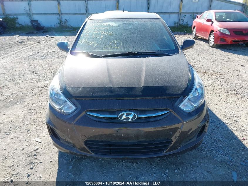 2016 Hyundai Accent VIN: KMHCT5AE1GU269666 Lot: 12095804