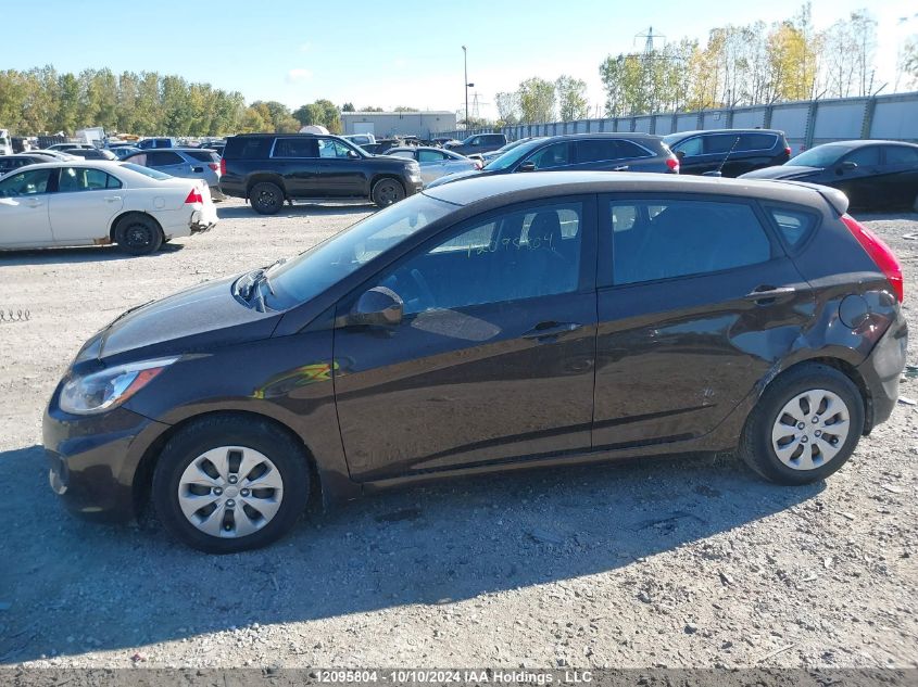 2016 Hyundai Accent VIN: KMHCT5AE1GU269666 Lot: 12095804