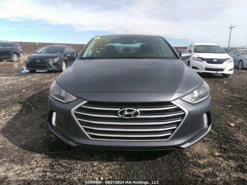 2018 Hyundai Elantra Sel/Value/Limited VIN: KMHD84LF0JU699654 Lot: 12095880