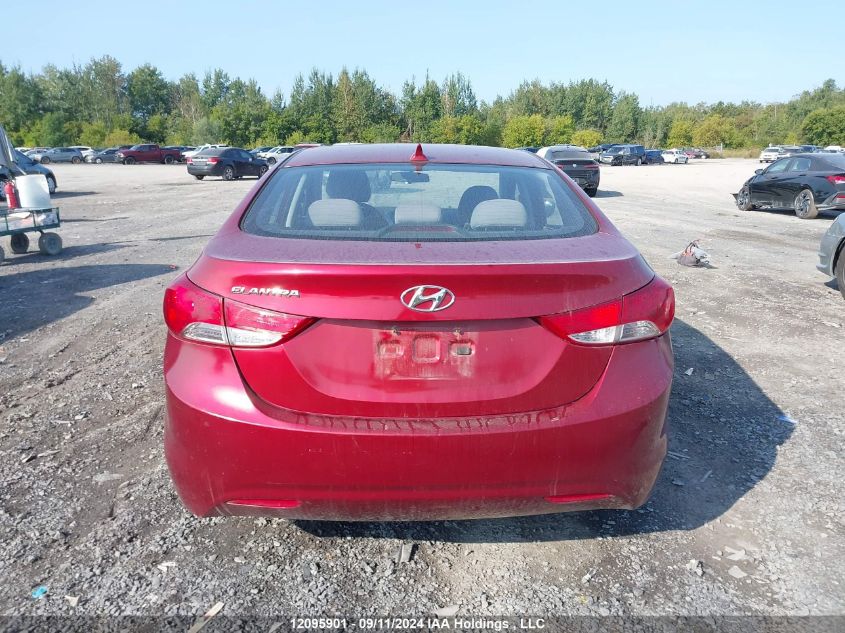 2011 Hyundai Elantra Gls/Limited VIN: 5NPDH4AE8BH033121 Lot: 12095901