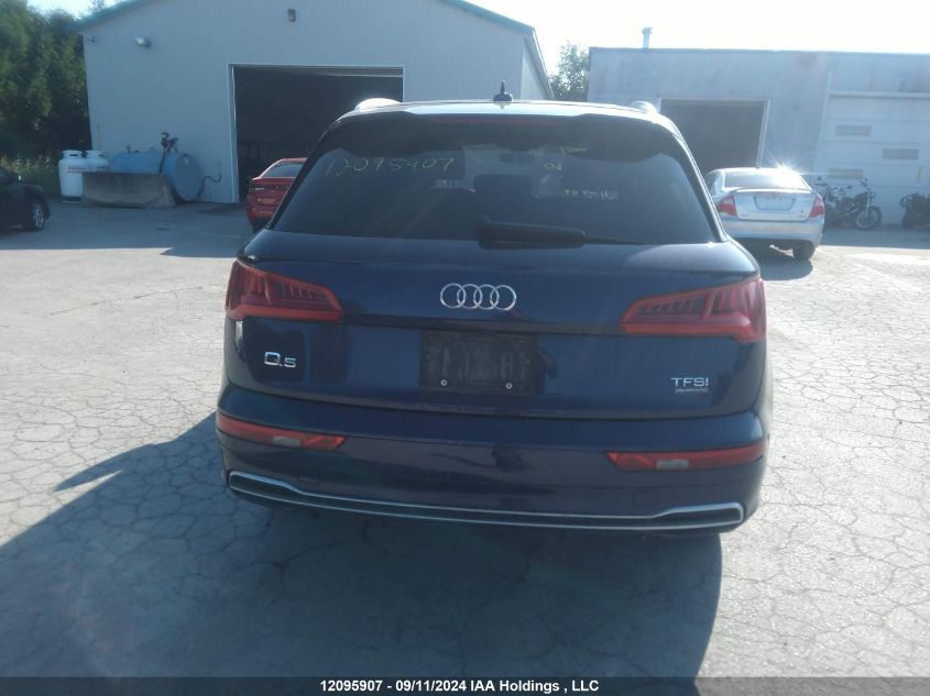 2018 Audi Q5 Technik S-Line VIN: WA1FNAFYXJ2241160 Lot: 12095907