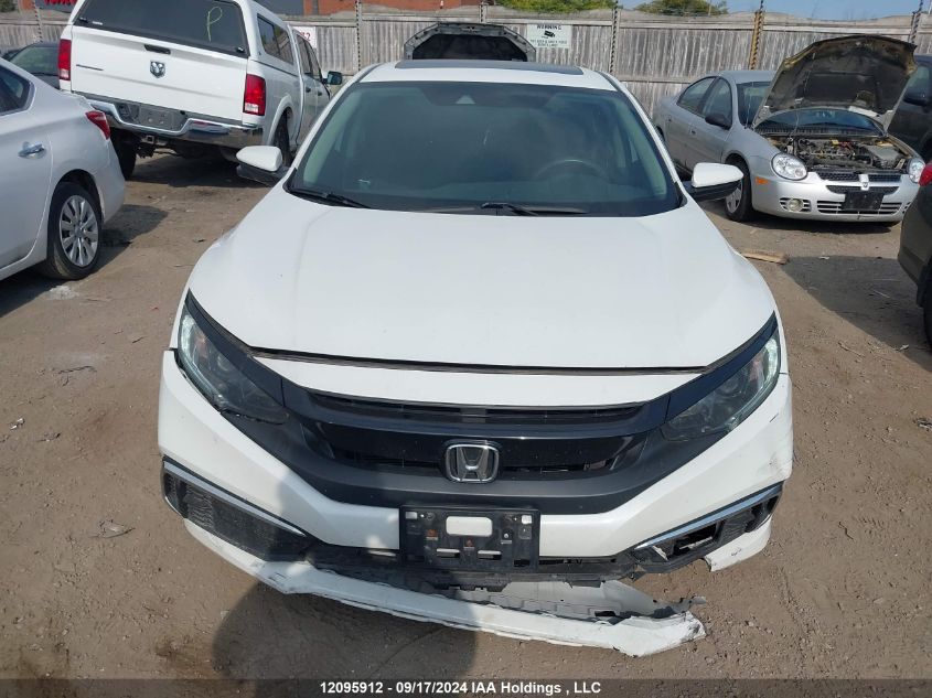 2HGFC2F71KH027726 2019 Honda Civic Ex