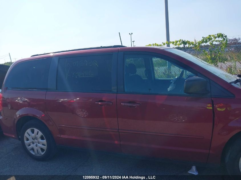 2014 Dodge Grand Caravan Se VIN: 2C4RDGBG1ER333786 Lot: 12095932