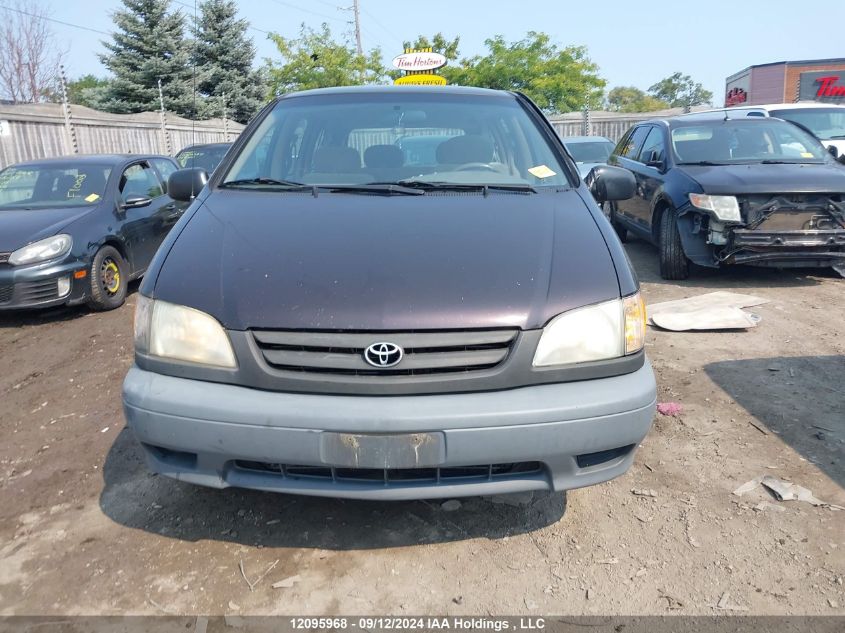 2002 Toyota Sienna Ce VIN: 4T3ZF19C92U486847 Lot: 12095968