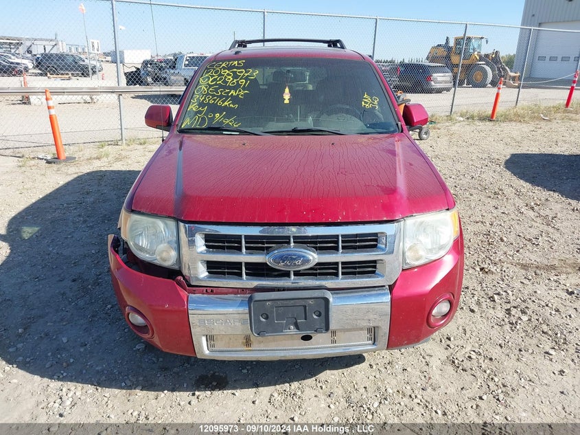 2008 Ford Escape Limited VIN: 1FMCU94168KC29691 Lot: 12095973