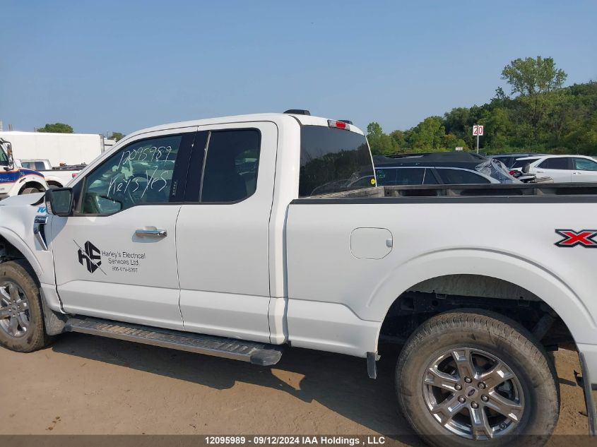 2021 Ford F150 Super Cab VIN: 1FTEX1EB0MFB49867 Lot: 12095989