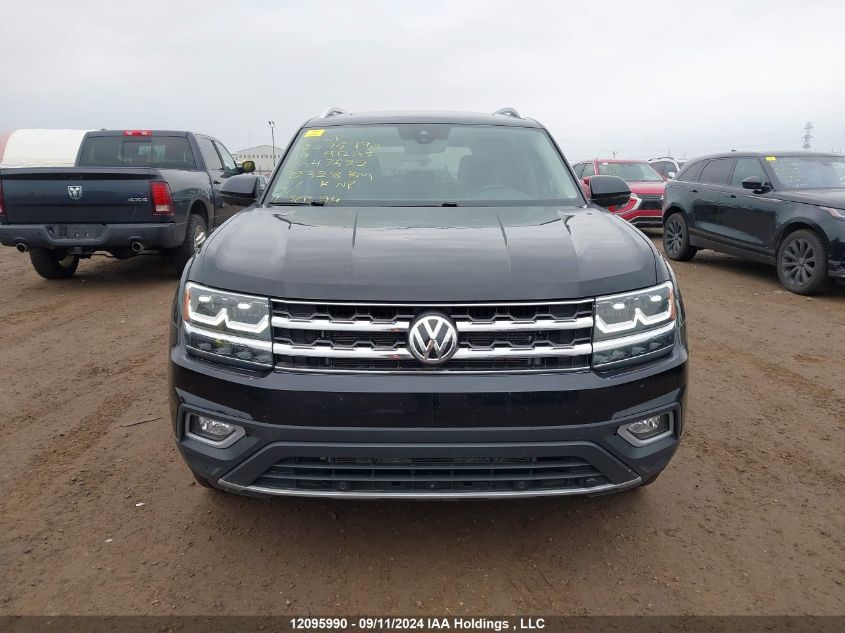 2019 Volkswagen Atlas VIN: 1V2NR2CA7KC547522 Lot: 12095990