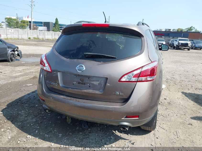 2013 Nissan Murano VIN: JN8AZ1MW0DW314852 Lot: 12095991