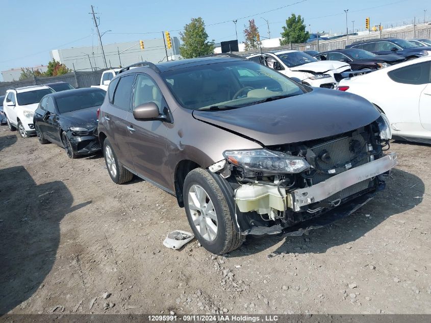 2013 Nissan Murano VIN: JN8AZ1MW0DW314852 Lot: 12095991