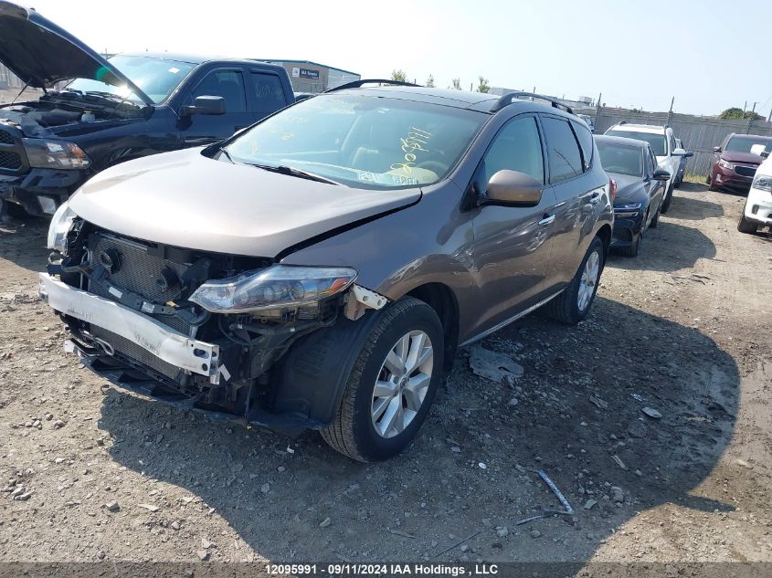 2013 Nissan Murano VIN: JN8AZ1MW0DW314852 Lot: 12095991