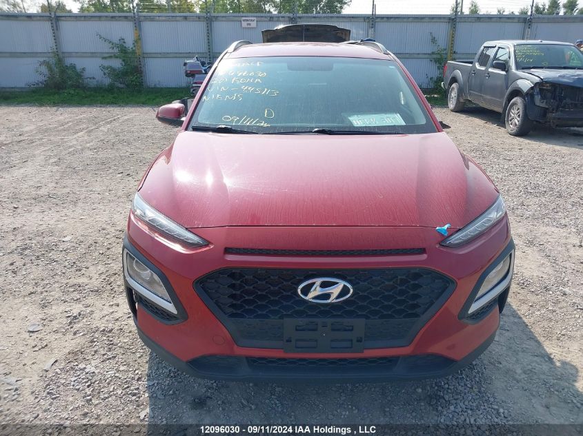 2020 Hyundai Kona VIN: KM8K12AA9LU445113 Lot: 12096030