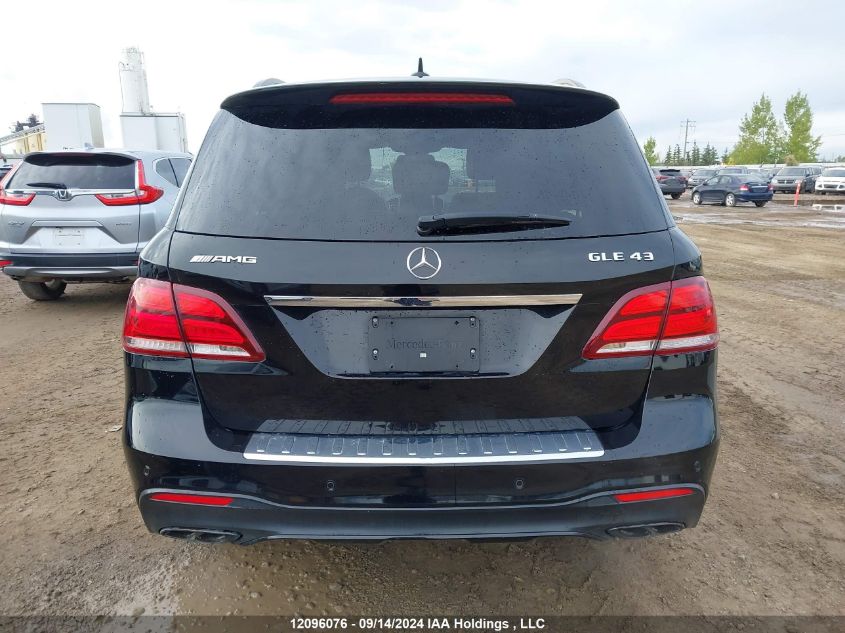 2018 Mercedes-Benz Gle 43 Amg VIN: 4JGDA6EB5JB033296 Lot: 12096076