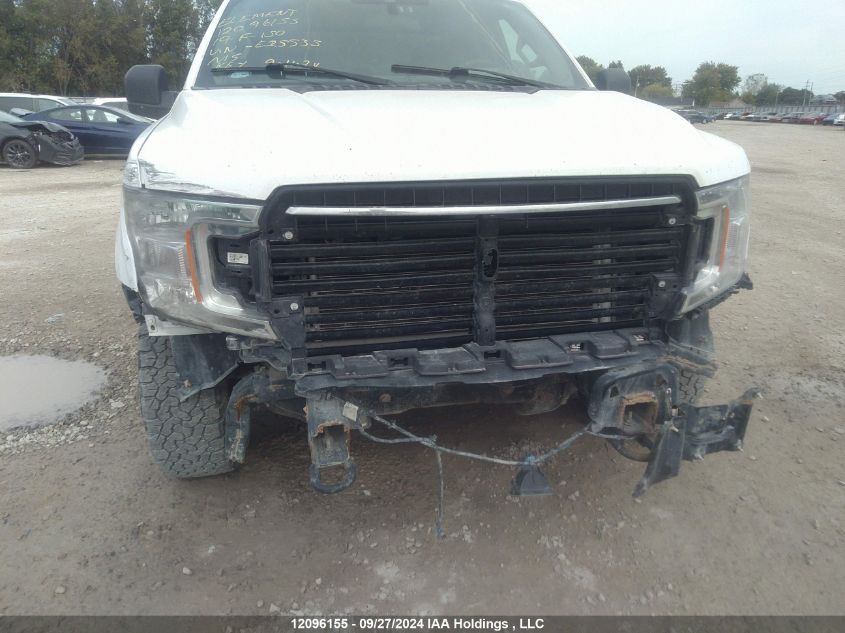 1FTFX1E54KKE25535 2019 Ford F150 Super Cab