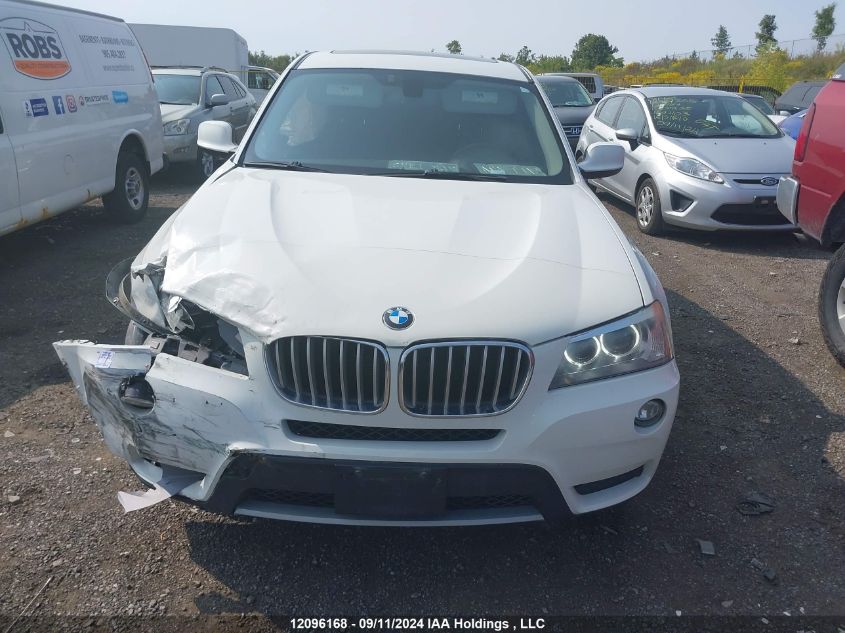 2013 BMW X3 VIN: 5UXWX7C56DL979483 Lot: 12096168