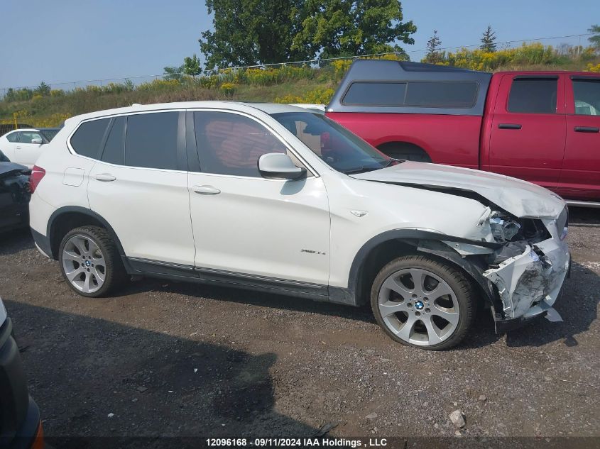 2013 BMW X3 VIN: 5UXWX7C56DL979483 Lot: 12096168