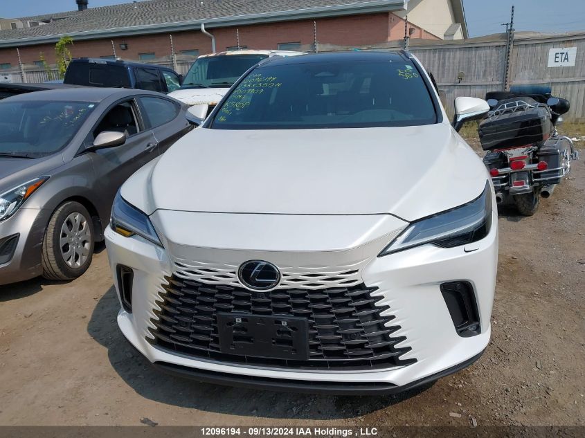 2023 Lexus Rx 350H VIN: 2T2BBMCA6PC009909 Lot: 12096194