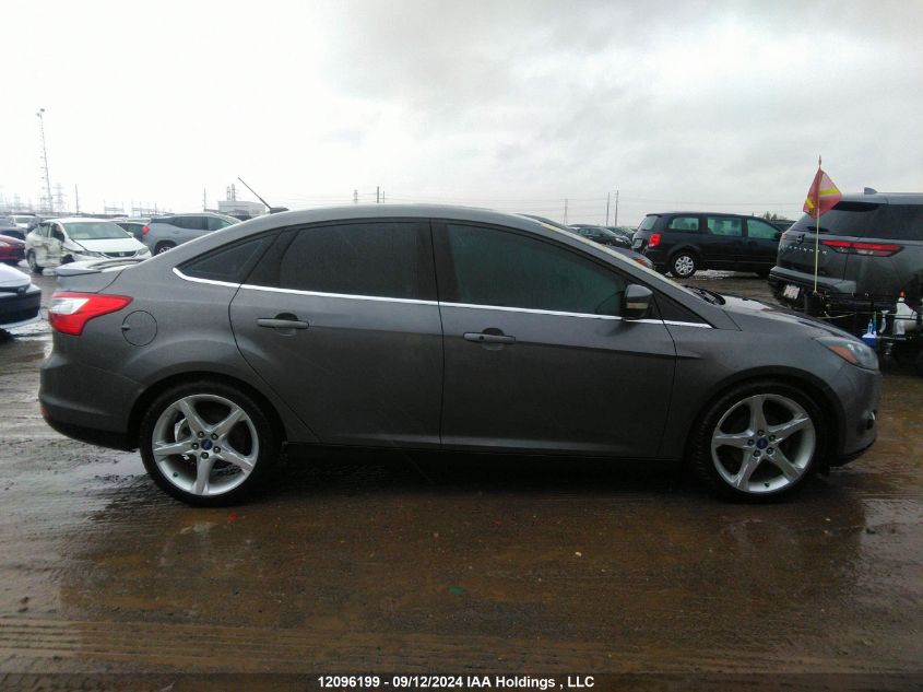 2013 Ford Focus Titanium VIN: 1FADP3J24DL238720 Lot: 12096199