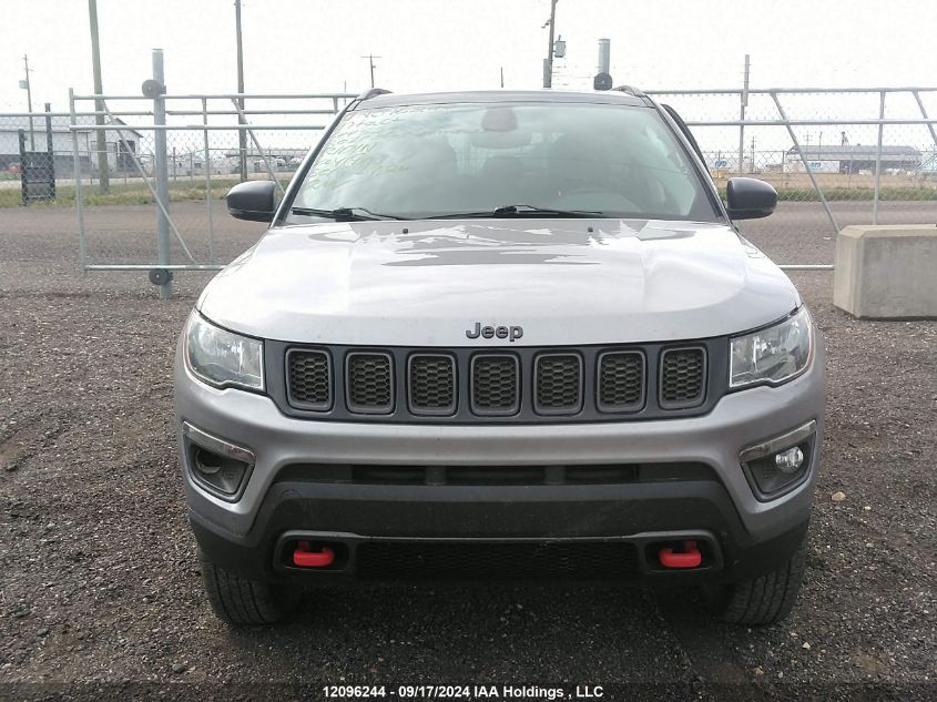 2017 Jeep Compass Trailhawk VIN: 3C4NJDDB7HT644521 Lot: 12096244