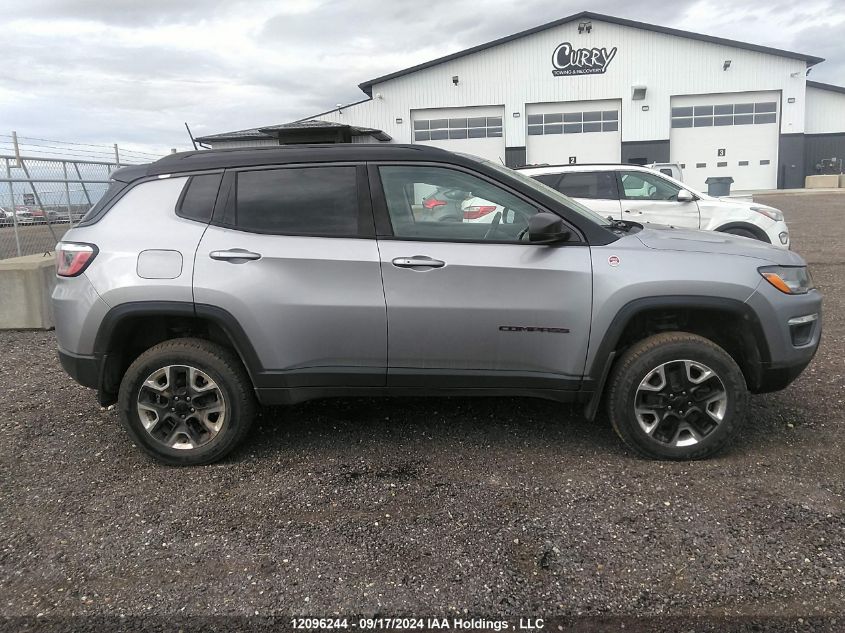 2017 Jeep Compass Trailhawk VIN: 3C4NJDDB7HT644521 Lot: 12096244