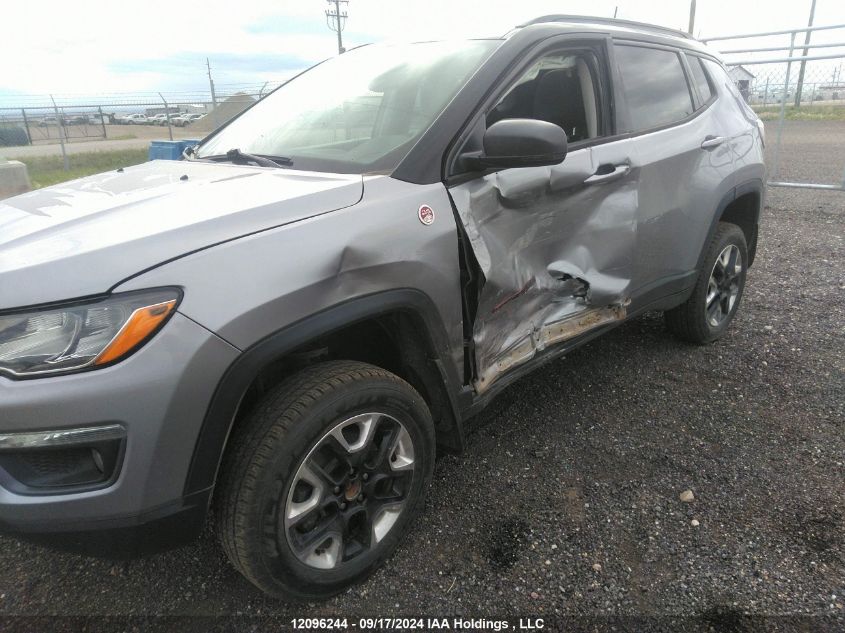 2017 Jeep Compass Trailhawk VIN: 3C4NJDDB7HT644521 Lot: 12096244