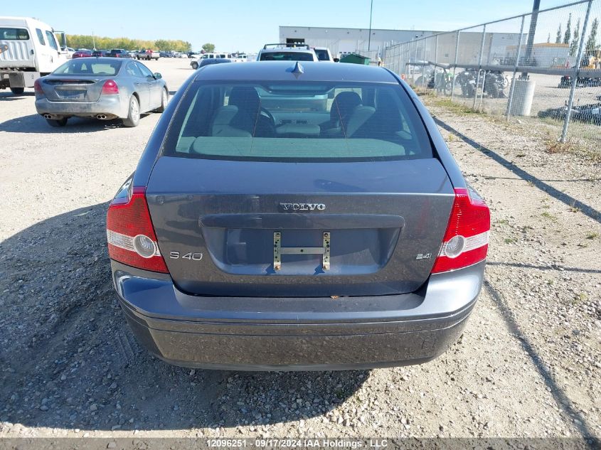 2006 Volvo S40 VIN: YV1MS382662203825 Lot: 12096251