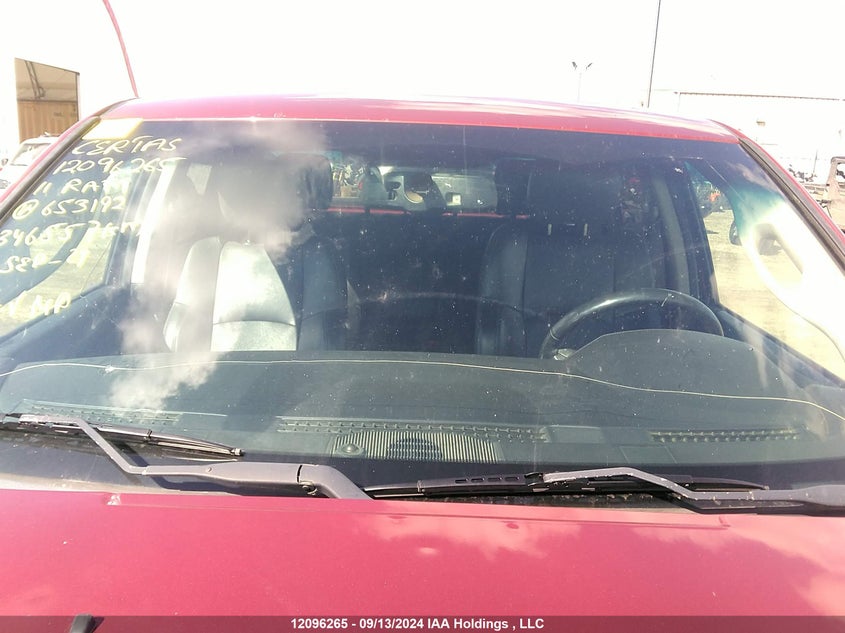 2011 Ram Ram 1500 Sport VIN: 1D7RV1CT8BS653192 Lot: 12096265