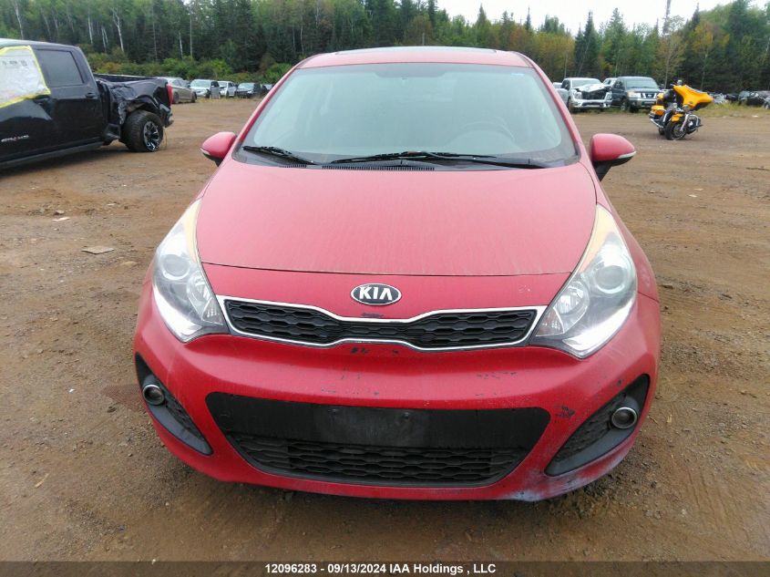 2014 Kia Rio VIN: KNADN5A36E6958196 Lot: 12096283