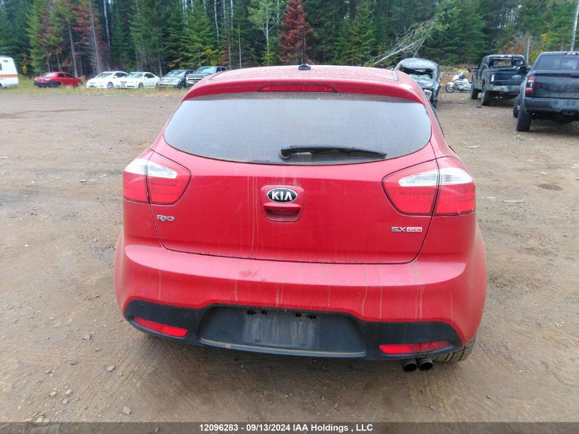 2014 Kia Rio VIN: KNADN5A36E6958196 Lot: 12096283