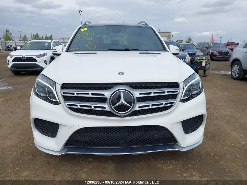 2019 Mercedes-Benz Gls VIN: 4JGDF6EE2KB221979 Lot: 12096298