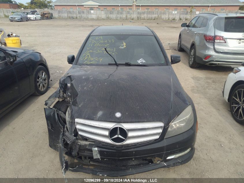 WDDGF8FB5BF537201 2011 Mercedes-Benz C-Class