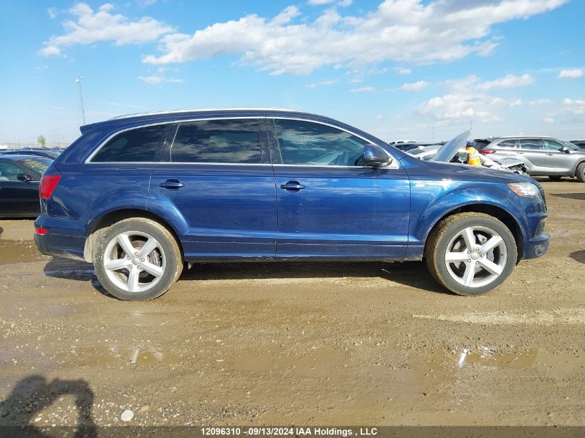 2013 Audi Q7 VIN: WA1WGCFE3DD012341 Lot: 12096310